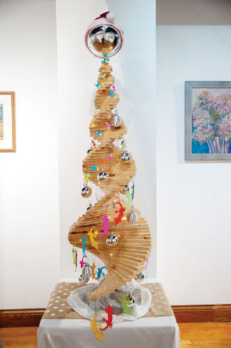Parkersburg Art Center goes crazy fir Christmas tree exhibit